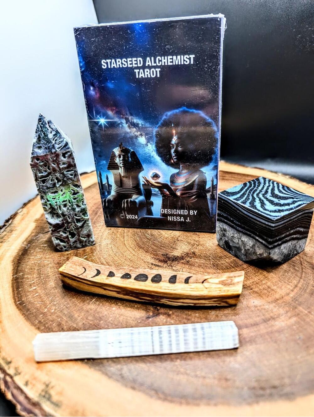 OOP RARE Starseed Alchemist Tarot Deck Cards Indie Self Published Nissa J